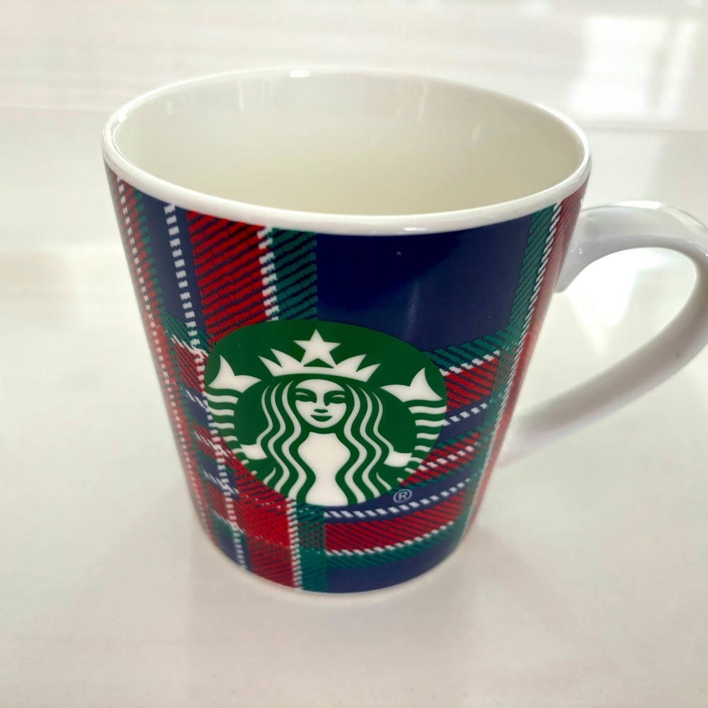 Starbucks plaid large mug